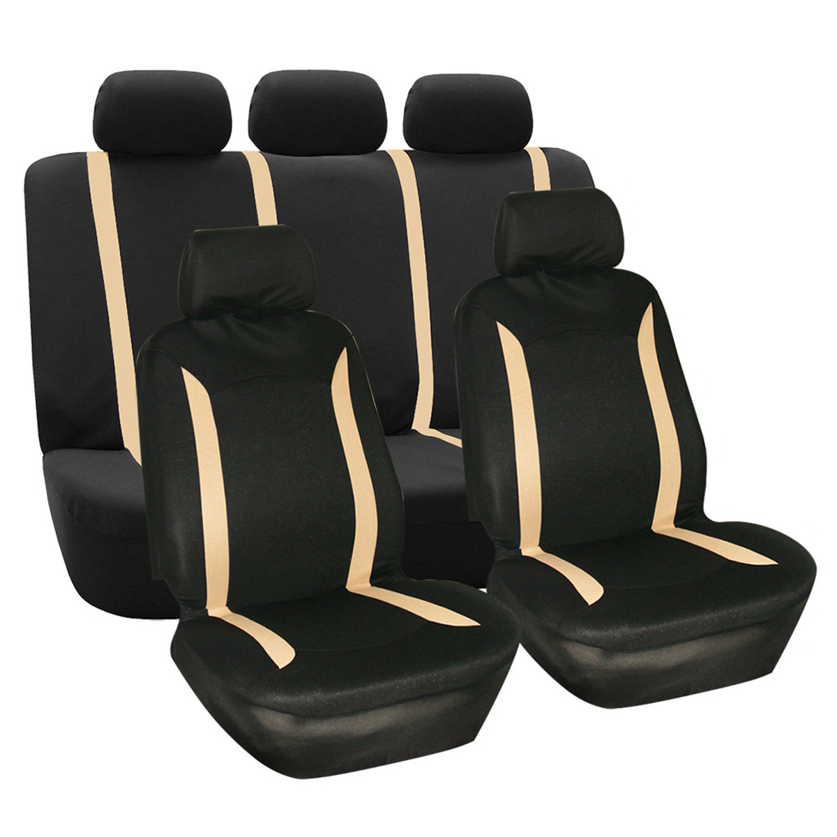 49PCS-Universal-Protectors-Full-Set-Auto-Seat-Covers-Pad-For-Car-Truck-SUV-1777972
