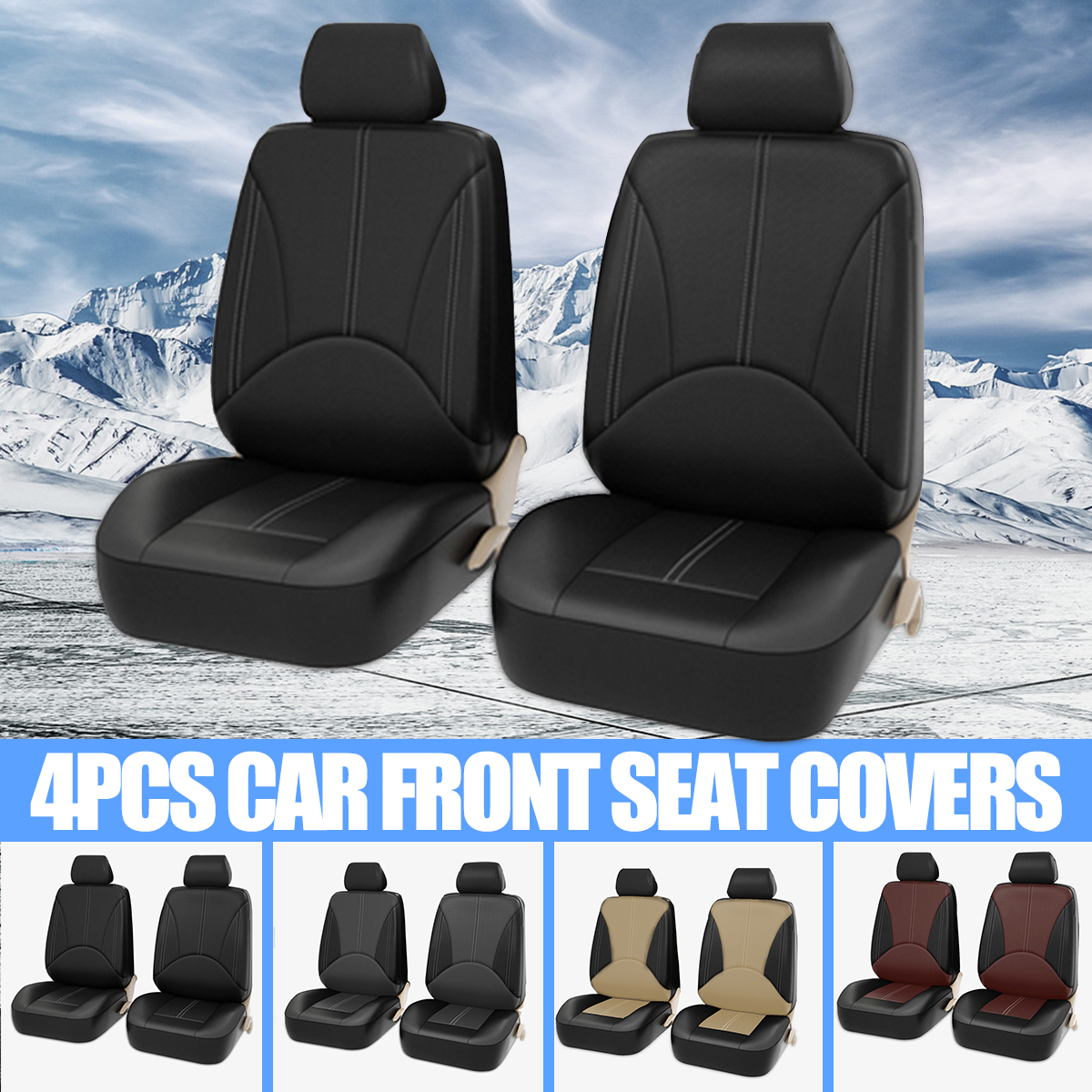 4PCS-Front-Seat-Universal-Car-Seat-Covers-Faux-Leather-Breathable-Cushion-1664485