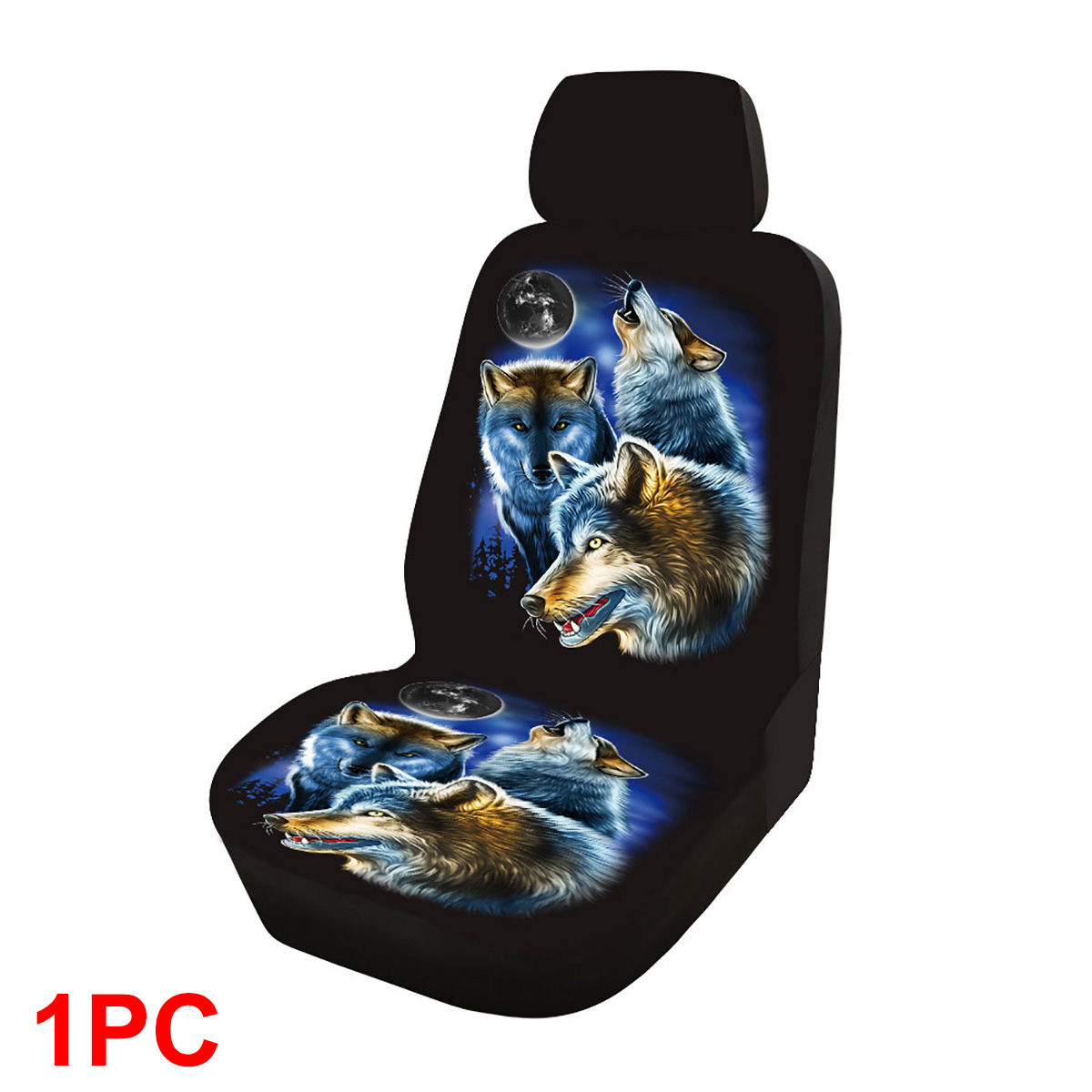 5-Seat-Universal-Wolf-Animal-Print-FrontFull-Car-Seat-Cover-Protectors-Covers-1700099