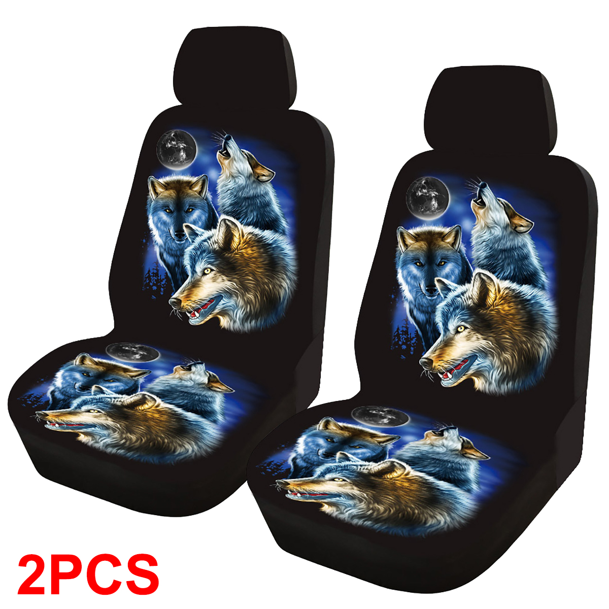 5-Seat-Universal-Wolf-Animal-Print-FrontFull-Car-Seat-Cover-Protectors-Covers-1700099