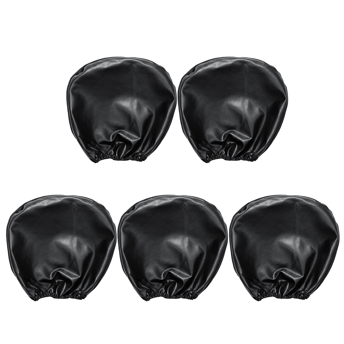 5-Seats-Universal-PU-Leather-Car-Cover-Seat-Protector-Cushion-Black-Front-Cover-1680465