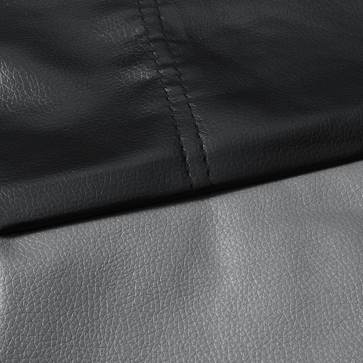 5-Seats-Universal-PU-Leather-Car-Cover-Seat-Protector-Cushion-Black-Front-Cover-1680465