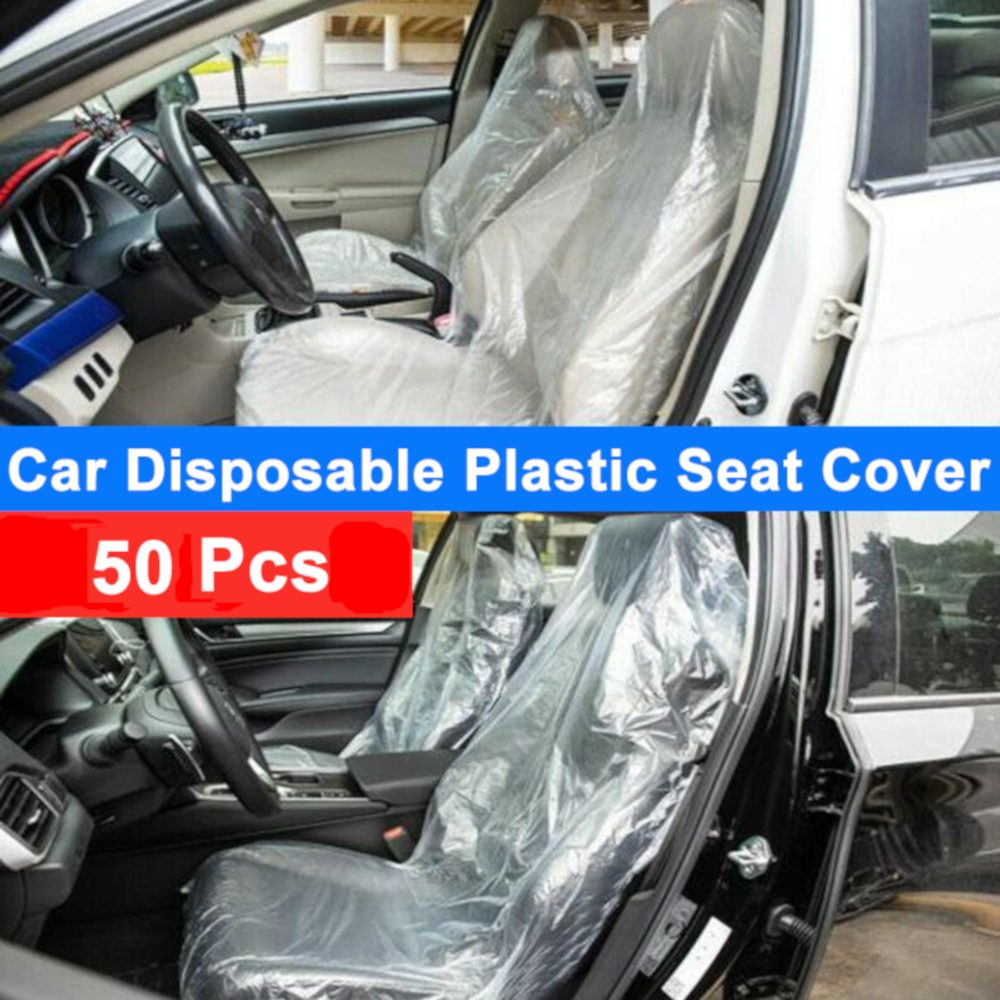 50PCS-Disposable-Plastic-Car-Seat-Covers-Vehicle-Cover-Valet-Roll-Waterproof-1771219
