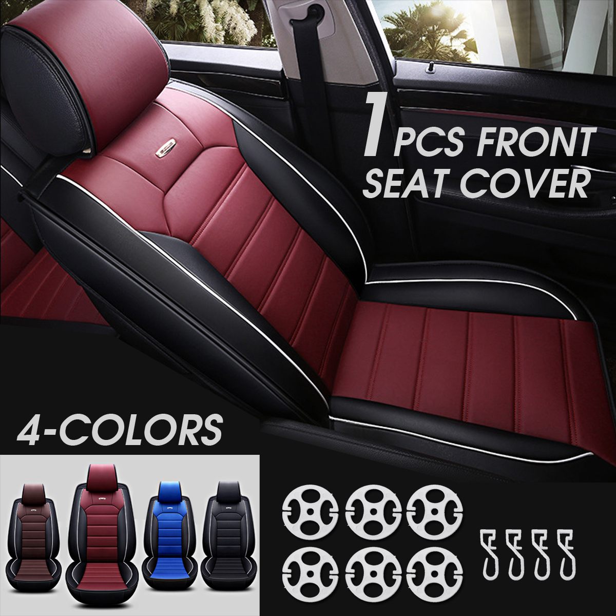 57Seats-Car-Front-Seat-Cover-Waterproof-Dustproof-PU-Leather-Protector-Mat-Pad-1662332
