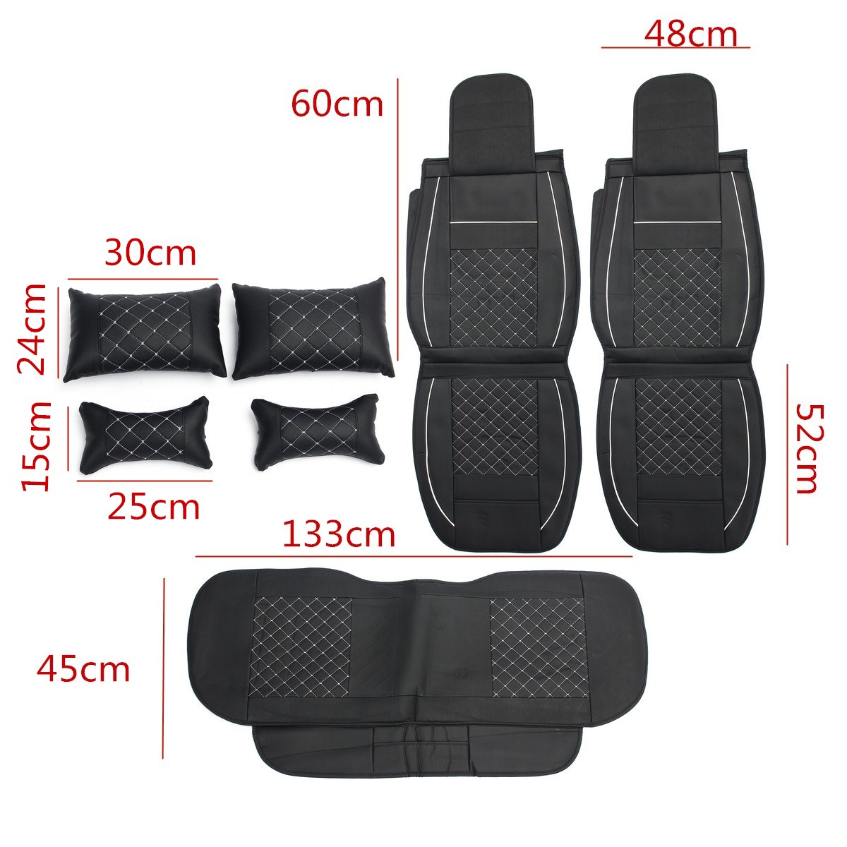 7PCS-PU-Leather-Car-Seat-Cover-Protector-with-Pillow-Waist-Cushion-Set-for-5-Seat-Cars-Universal-1339527