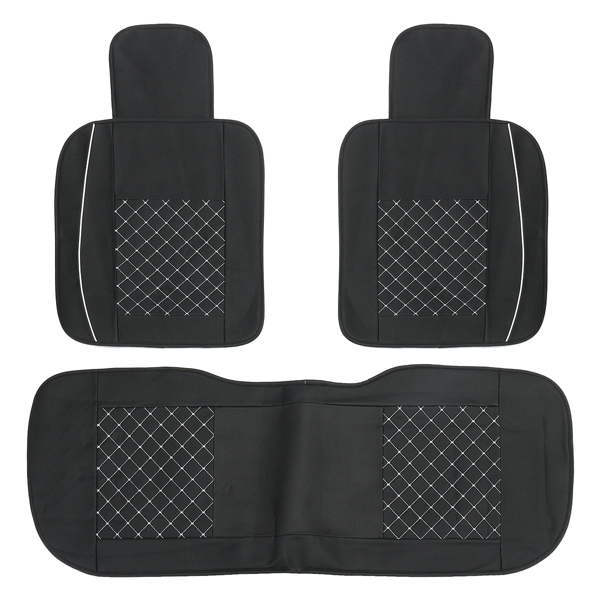 7PCS-PU-Leather-Car-Seat-Cushion-Cover-Protector-Set-for-5-Seat-Cars-Black-White-Universal-1339333