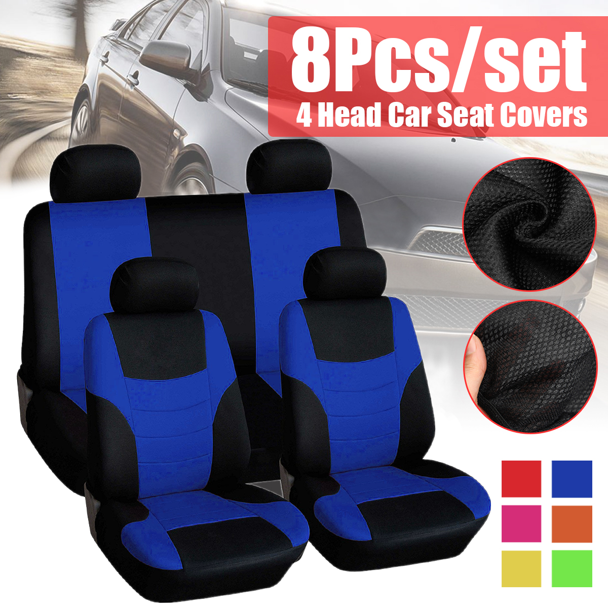 8Pcs-Polyester-Fabric-Car-Full-Seat-Cover-Cushion-Protector-Set-Front-Rear-4-Heads-Universal-1334621