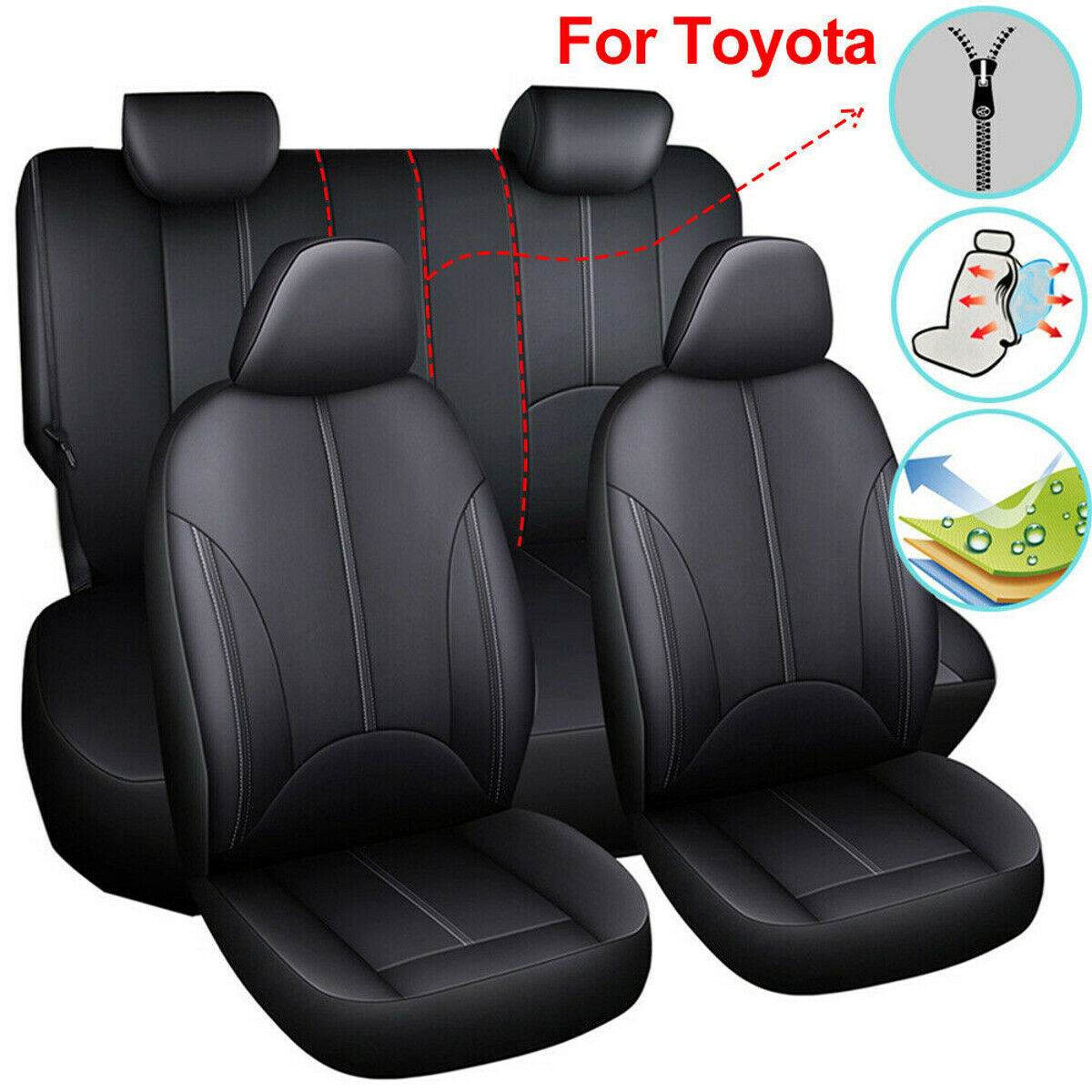 9PCS-Car-Seat-Cover-Full-Set-Front-Rear-Cushion-Protector-PU-Leather-Universal-1676102