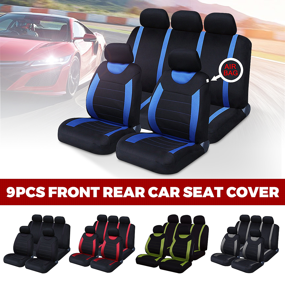 9PCS-Universal-Leather-Deluxe-Car-Cover-Seat-Protector-Cushion-Front-Rear-Covers-1777927