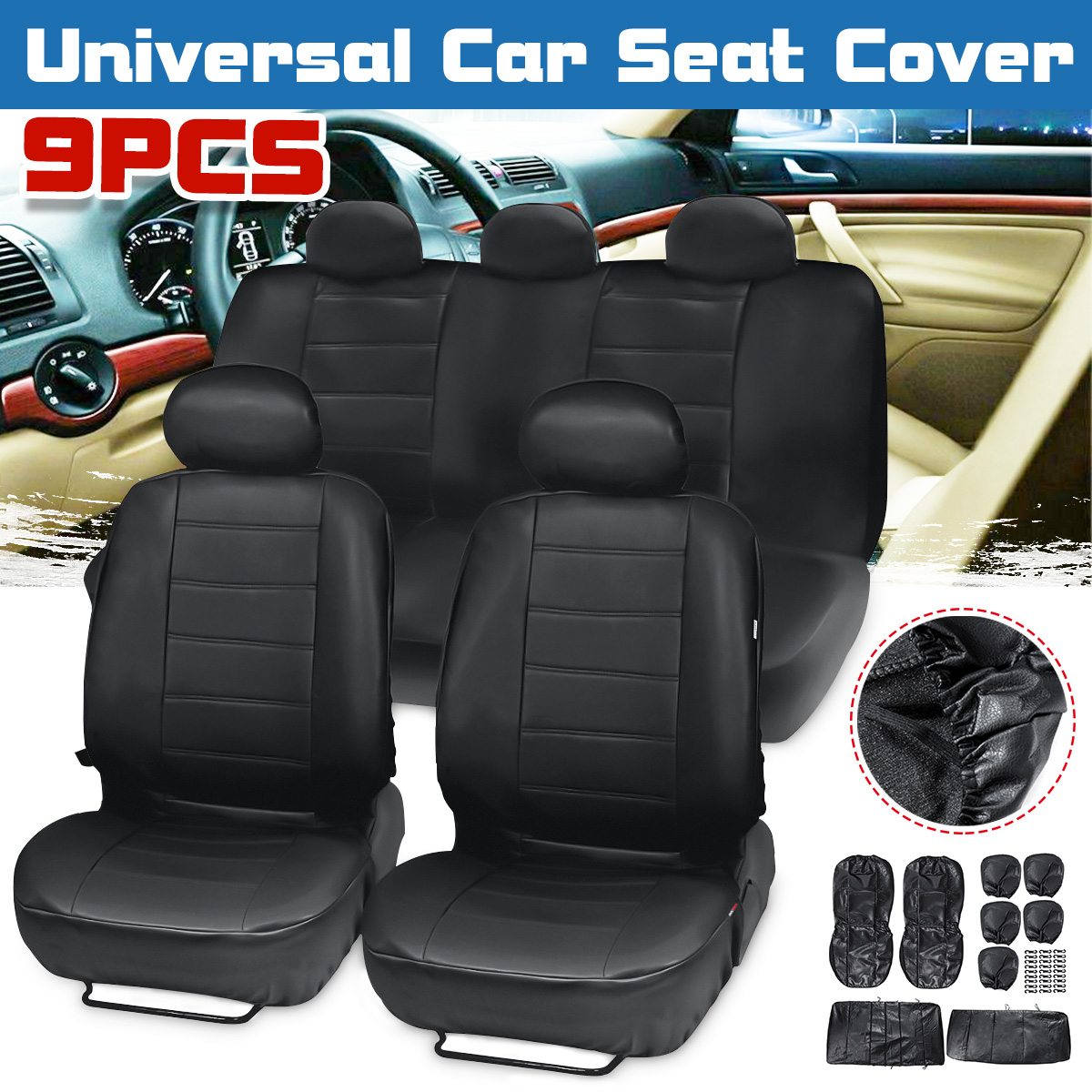 9pcs-PU-Leather-Car-SUV-Seat-Cover-Front-Rear-Full-Set-Cushion-Protector-5-Seats-1714363