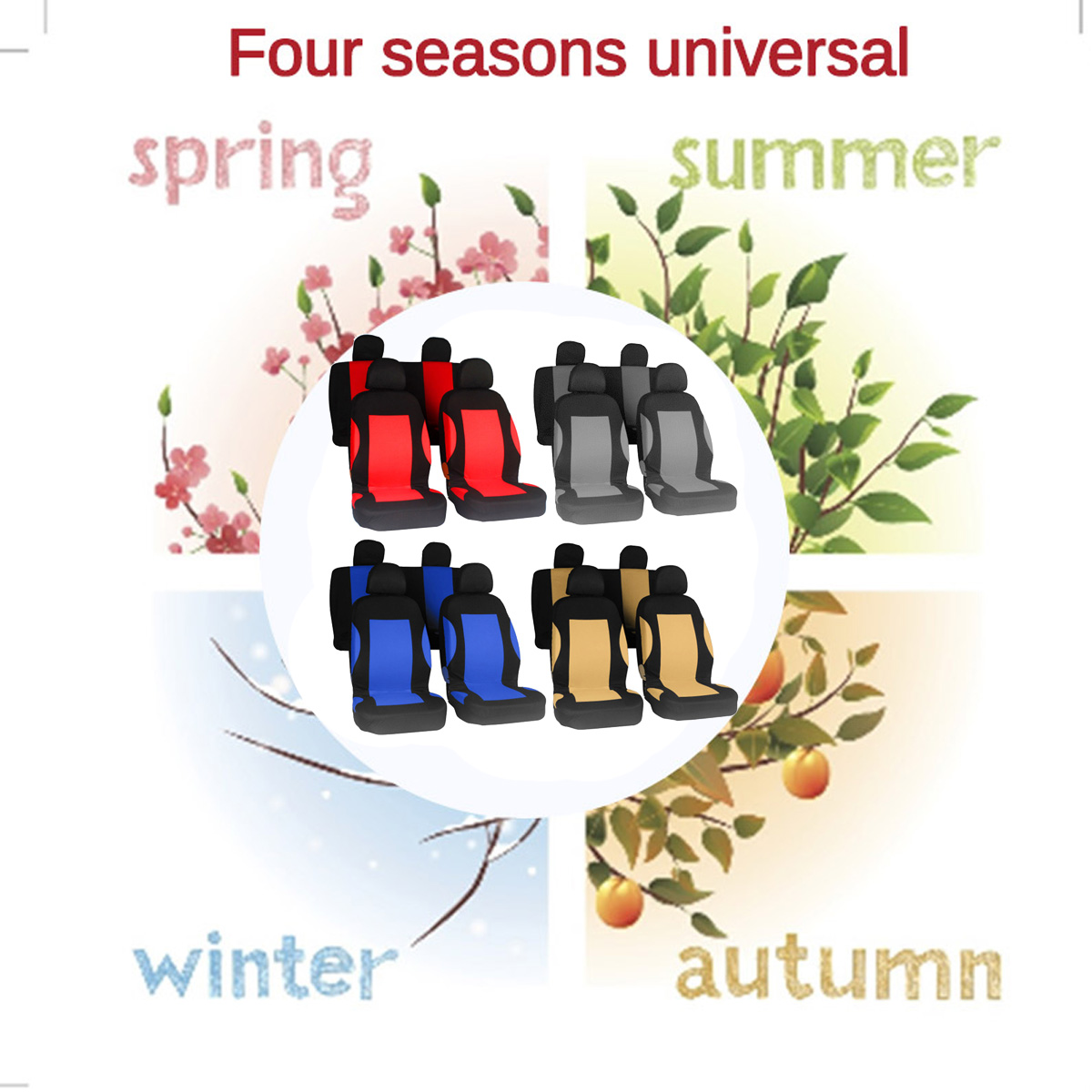 9xSet-Universal-Car-Auto-SUV-Seat-Cushion-Cover-Cover-Protector-Breathable-New-1662333
