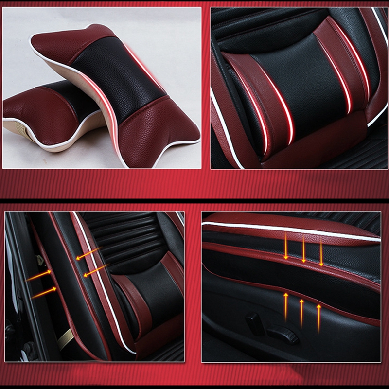 Black-PU-Leather-Full-Surround-Car-Seat-Cover-Cushion-Front--Rear-Set-Fit-for-5-Seat-Car-1158018