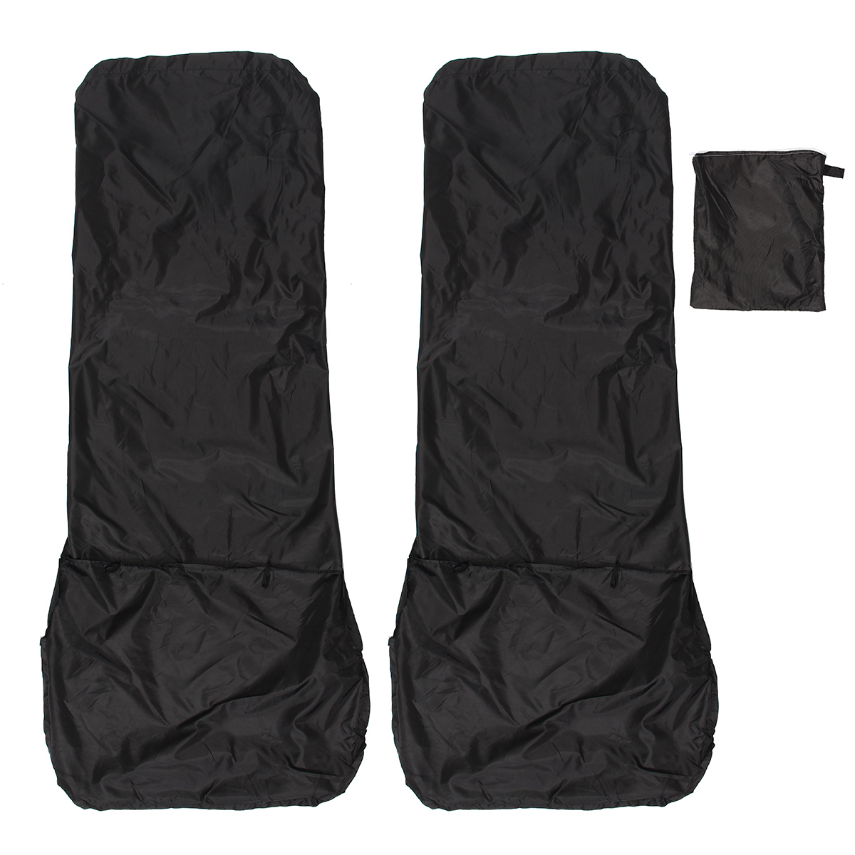 Black-Polyester-Car-Seat-Cover-132-X-54CM-Waterproof-Washable-1552347