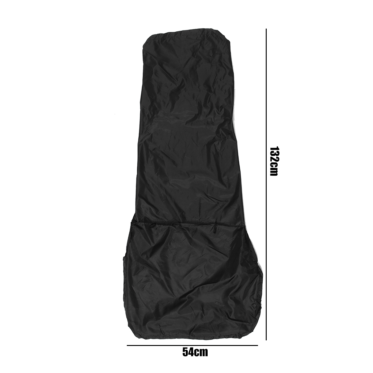 Black-Polyester-Car-Seat-Cover-132-X-54CM-Waterproof-Washable-1552347