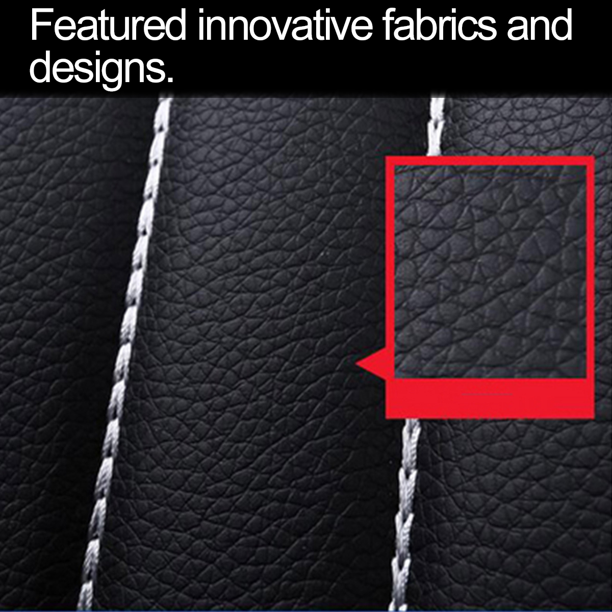 Bucket-Seat-Cover-Set-Front-Rear-Universal-for-Car-Sedan-Truck-SUV-PU-Leather-1664460