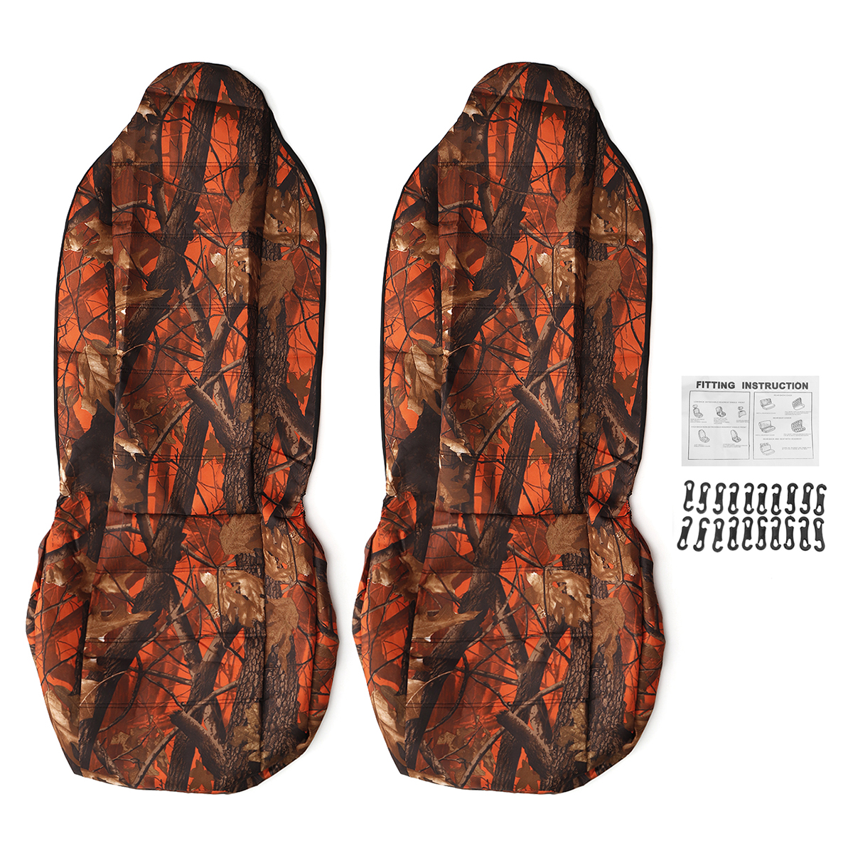 Camouflage-Camo-Car-Front-Seat-Cover-Protector-SUV-Van-Pickup-Truck-Off-Road-1683287