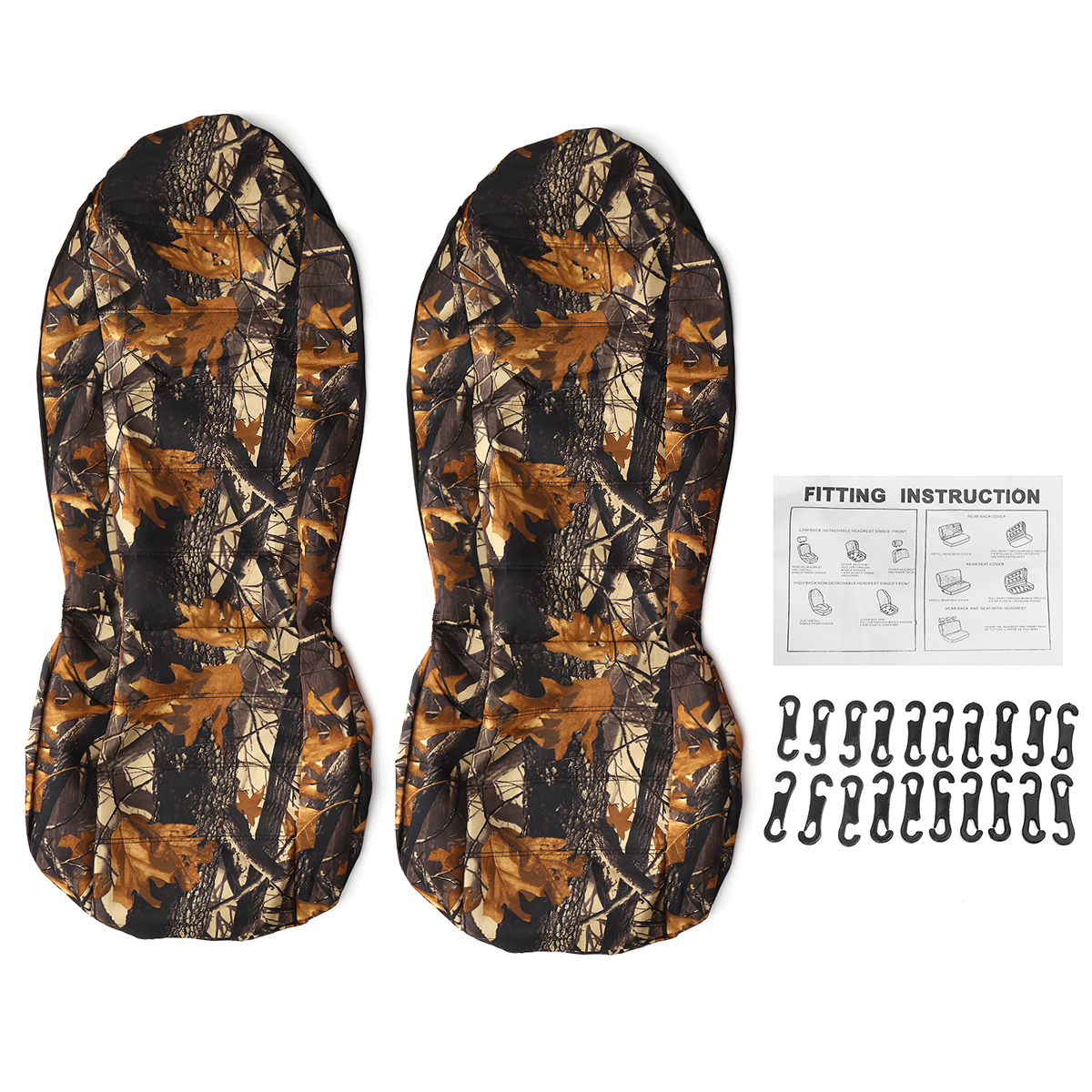 Camouflage-Camo-Car-Front-Seat-Cover-Protector-SUV-Van-Pickup-Truck-Off-Road-1683287