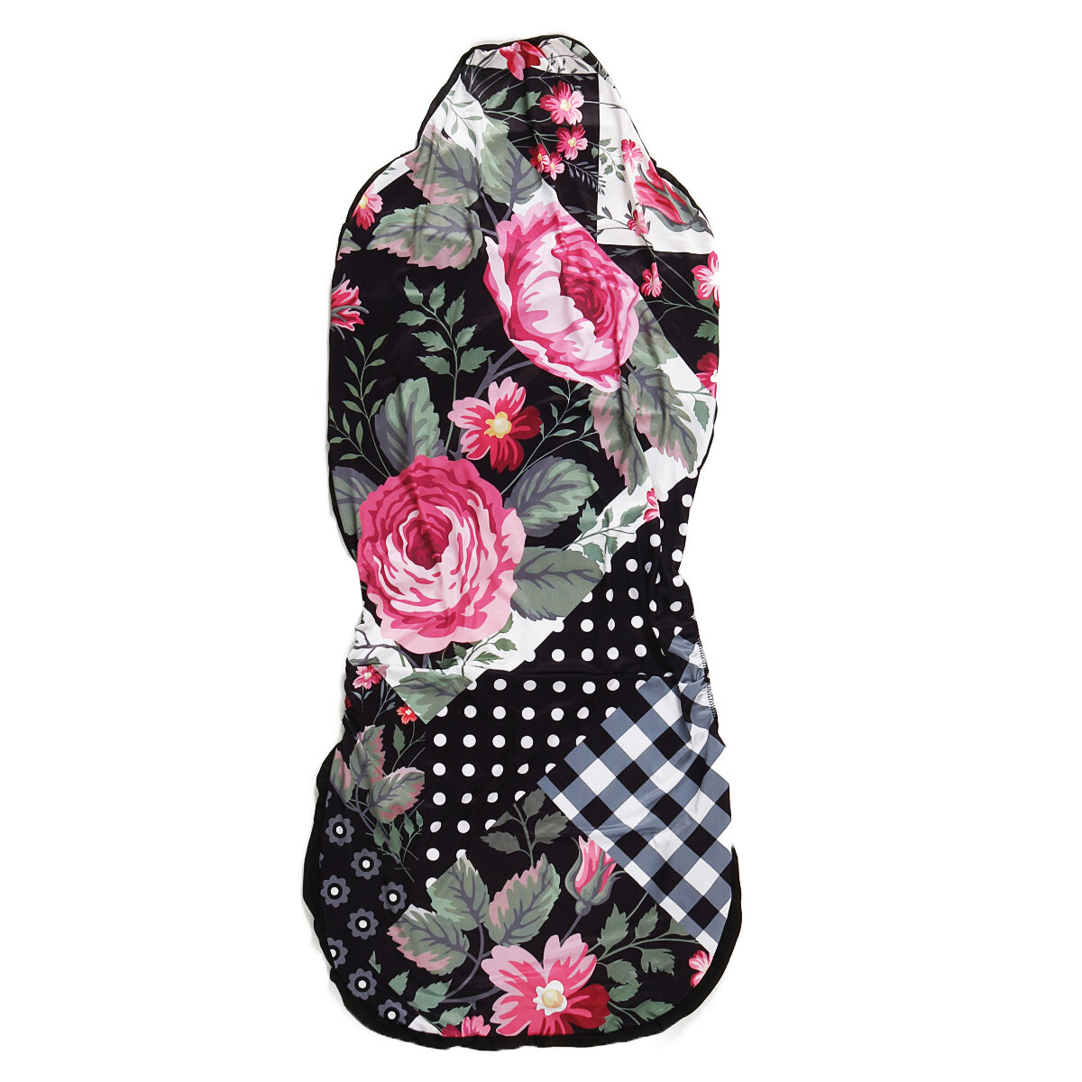 Car Cover Pink Rose Pattern Universal Automobile Car Single &Two