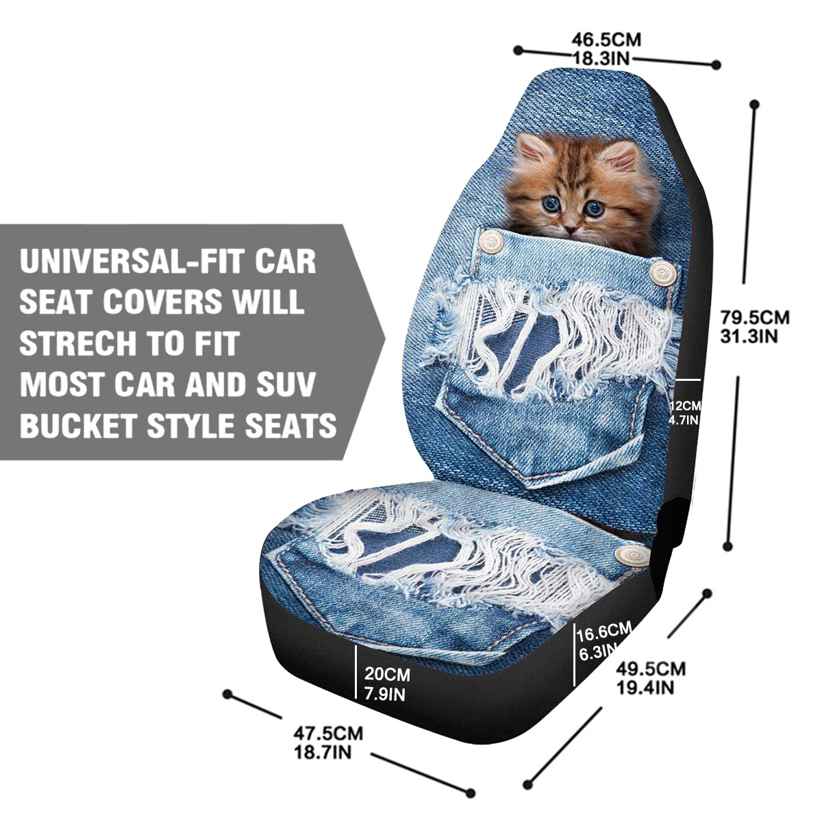 Car-Front-Seat-Cover-Protector-Cushion-Cat-Dog-Printed-Truck-Van-SUV-Universal-1681775