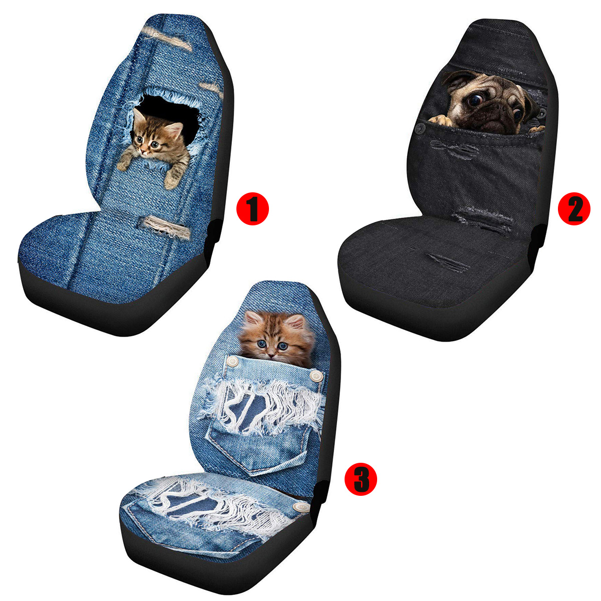 Car-Front-Seat-Cover-Protector-Cushion-Cat-Dog-Printed-Truck-Van-SUV-Universal-1681775