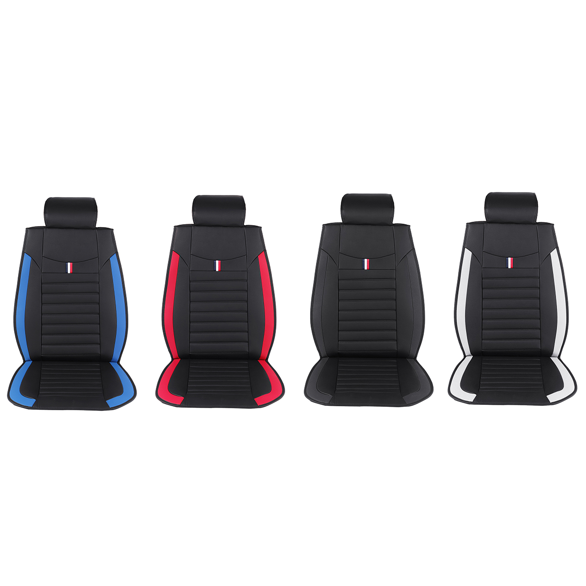 Car-Seat-Cover-Full-Front-Cushion-Universal-Deluxe-PU-leather-Covers-Protector-1733980