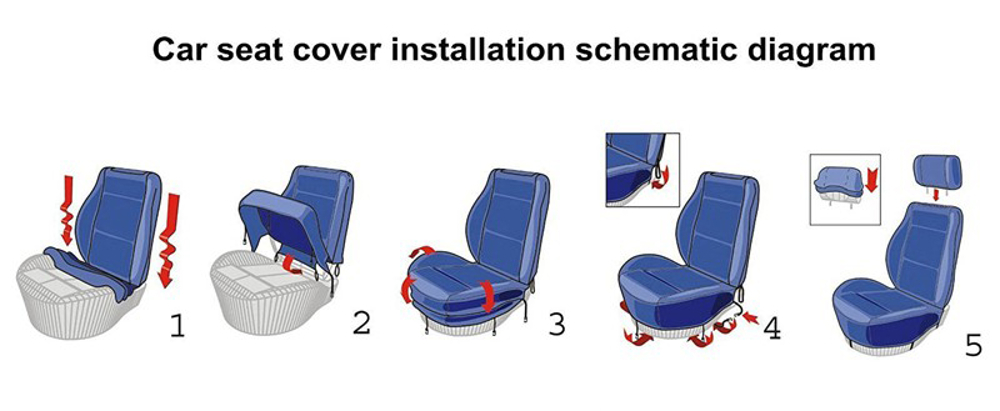 Double-Seat-Fabric-Car-Full-Surround-Front-Seat-Cover-Cushion-Protector-Chair-Pad-Universal-Black-an-1373075