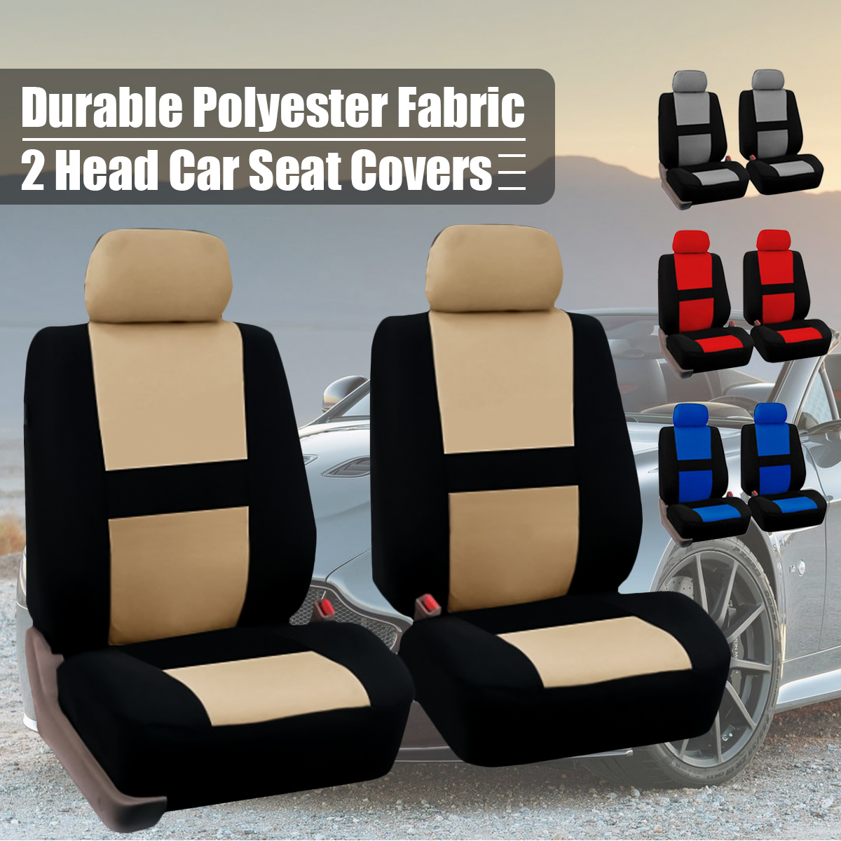 Full-Set-Car-Seat-Cover-Polyester-For-Auto-Truck-SUV-2-Heads-Durable-Comfortable-Breathable-3D-Air-M-1551801