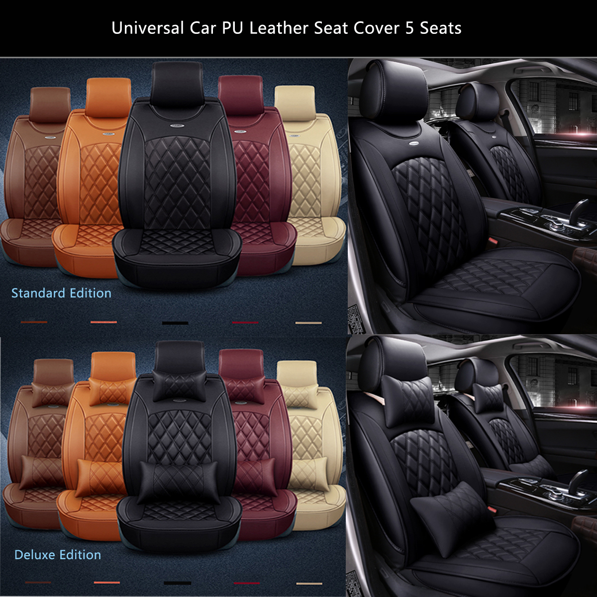 Leather-Car-Full-Surround-Seat-Cover-Cushion-Protector-Set-Universal-for-5-Seats-Car-Two-Style-1340599
