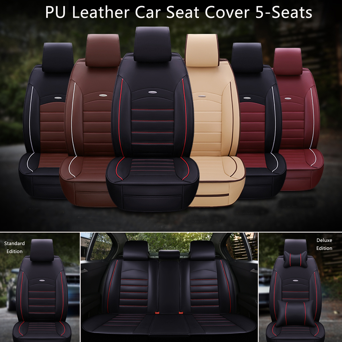 Leather-Car-Full-Surround-Seat-Cover-Cushion-Protector-Set-Universal-for-Five-Seats-Car-1340600