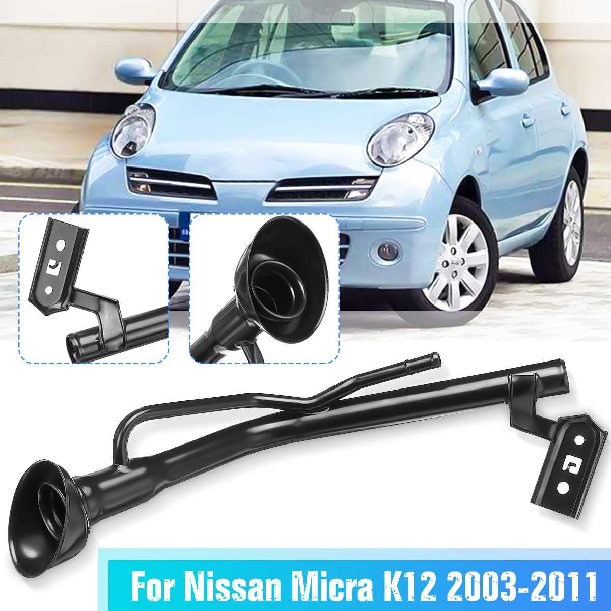 Neck-Pipe-Petrol-Fuel-Tank-Filler-Air-Inlet-Hose-For-Nissan-Micra-K12-2003-2011-1643112