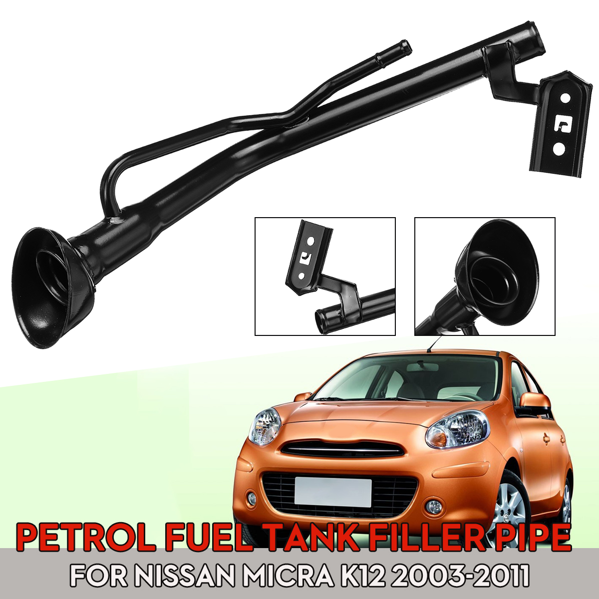 Neck-Pipe-Petrol-Fuel-Tank-Filler-Air-Inlet-Hose-For-Nissan-Micra-K12-2003-2011-1643112