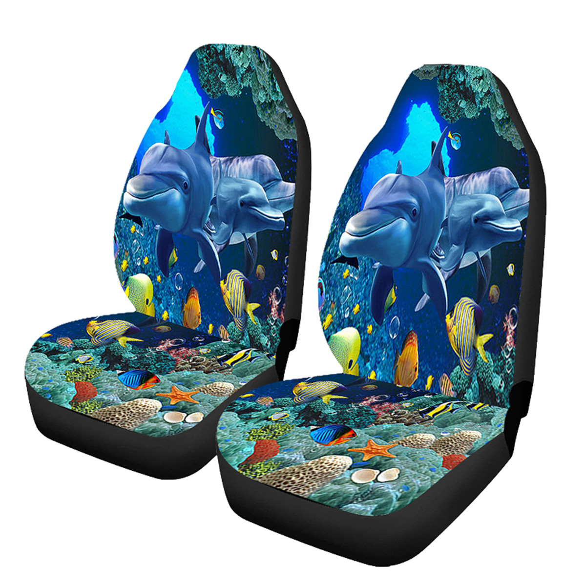Single--Double-Seat-Dolphin-Universal-Printed-Car-Seat-Cover-Cushion-Cover-1653637