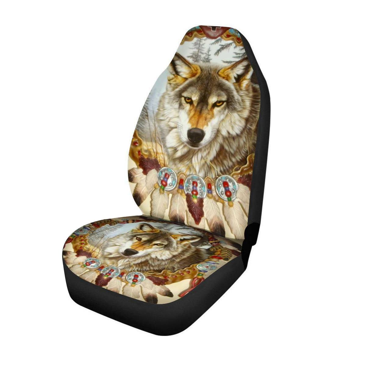 Universal-1Pcs-Wolf-Front-Row-Car-Truck-Seat-Covers-Set-Protector-Cushion-1680470