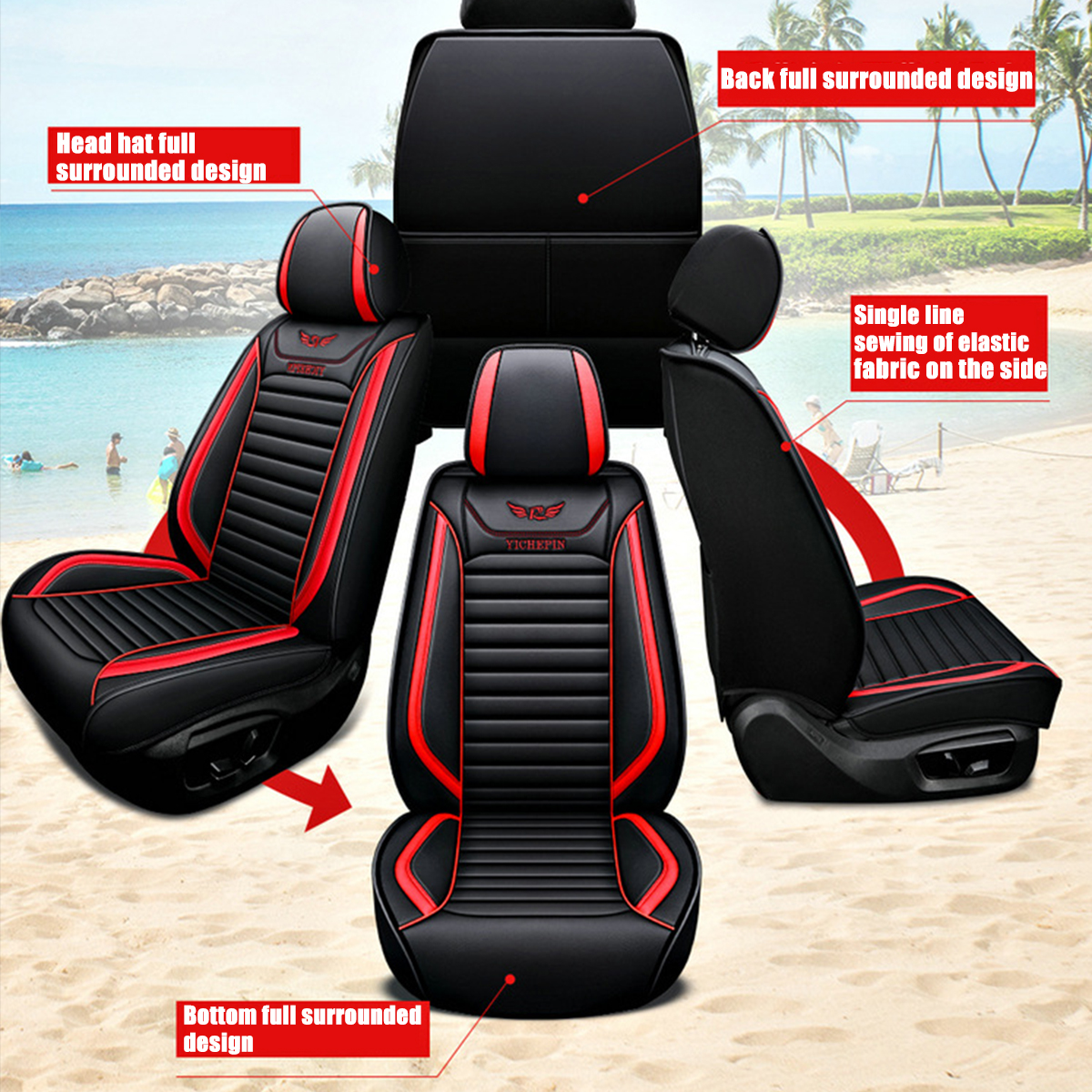 Universal-5-Seats-Waterproof-Car-Front-Seat-Mats-Protector-Cover-PU-Leather-Pad-1779048