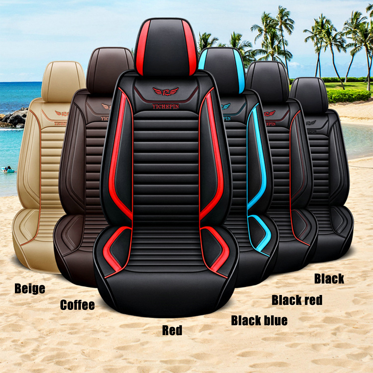 Universal-5-Seats-Waterproof-Car-Front-Seat-Mats-Protector-Cover-PU-Leather-Pad-1779048