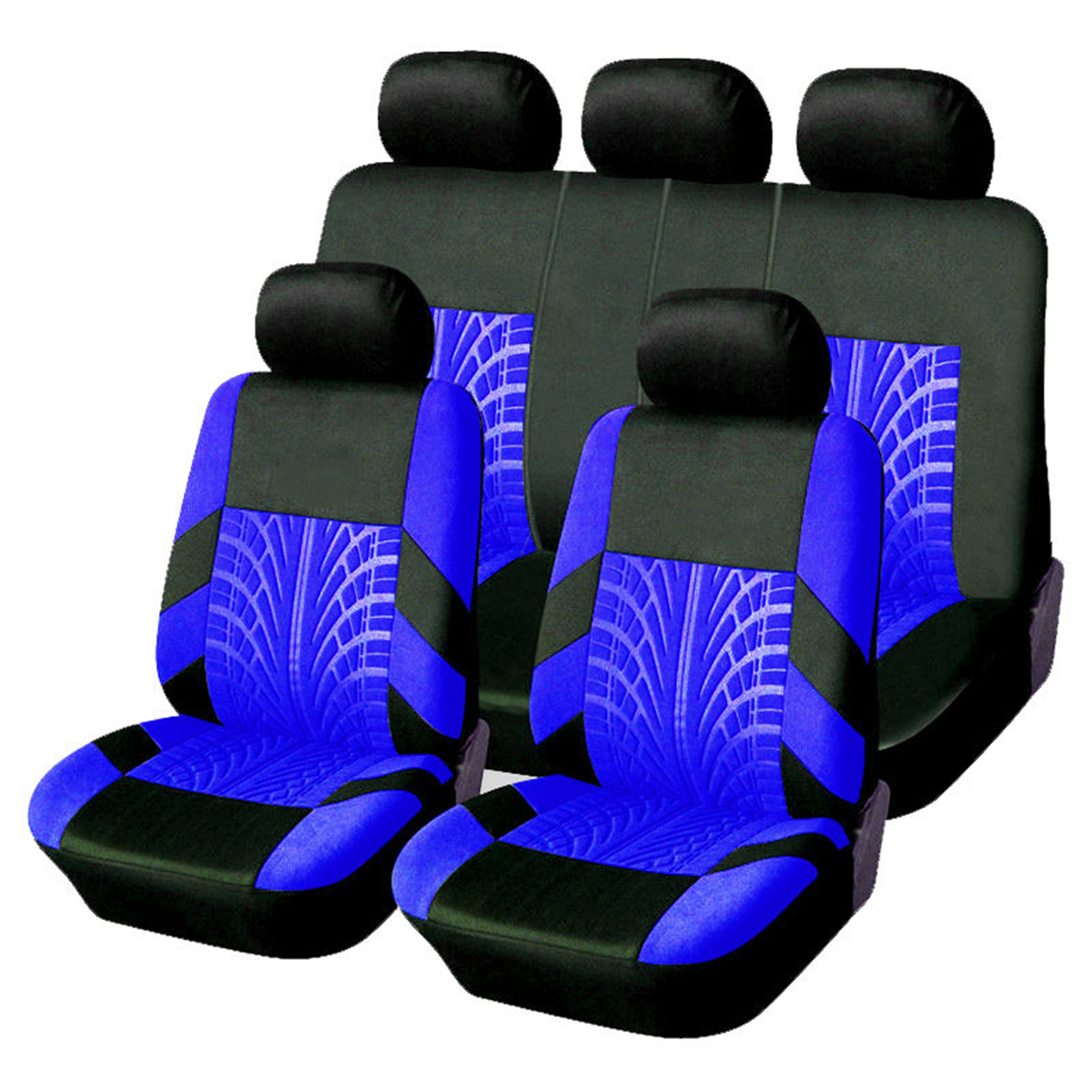 Universal-Car-5-Heads-Front-Rear-Seat-Covers-Protector-Cushions-9Pcs-Full-Set-1681734