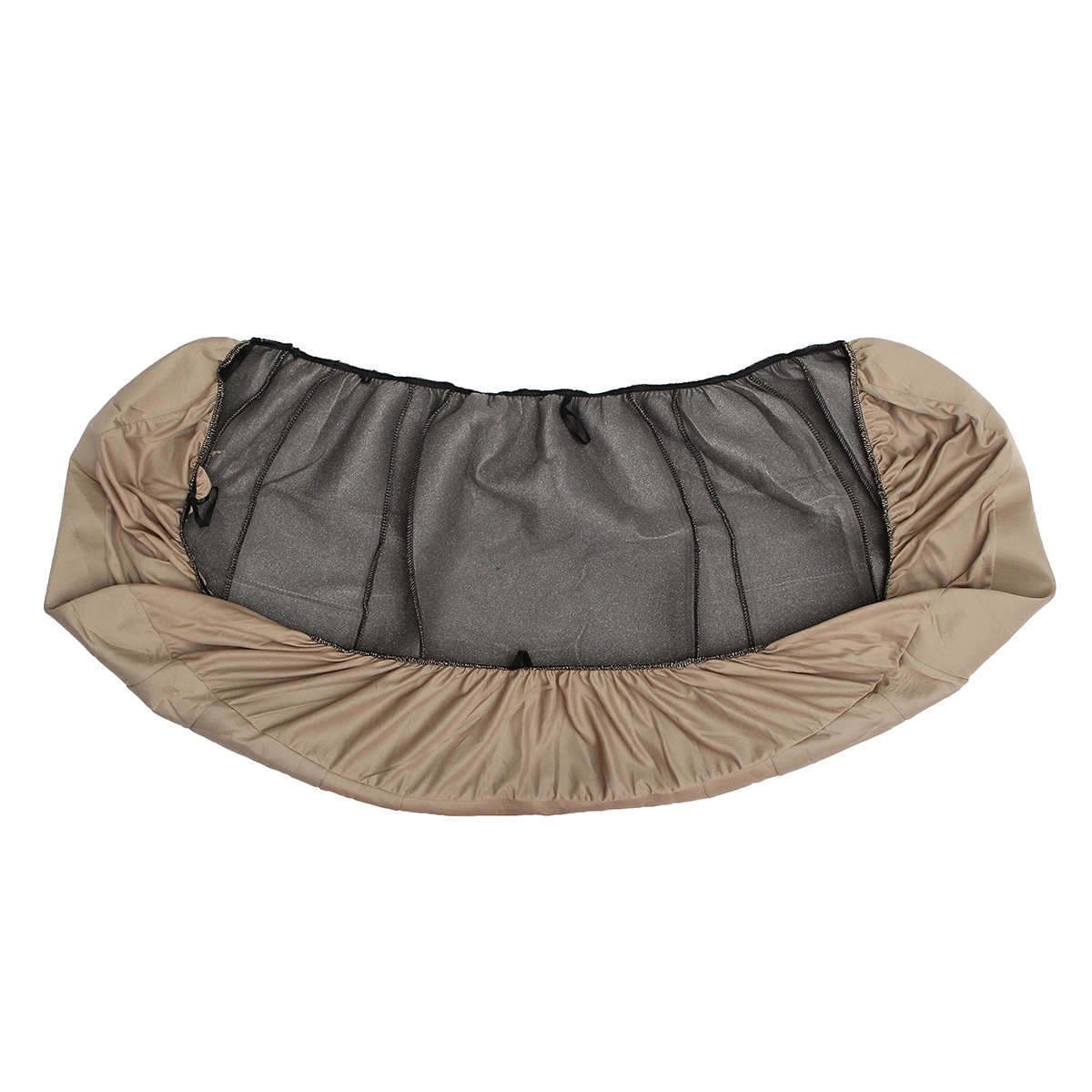 Universal-Car-Beige-Washable-Seat-Covers-Full-Seat-Set-Front--Rear-Protectors-1688995