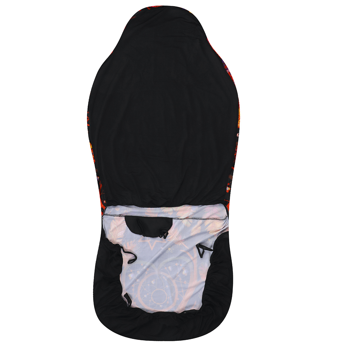 Universal-Car-Duty-Front-Seat-Covers-Feather-Pattern-Washable-Waterproof-Protect-1715992