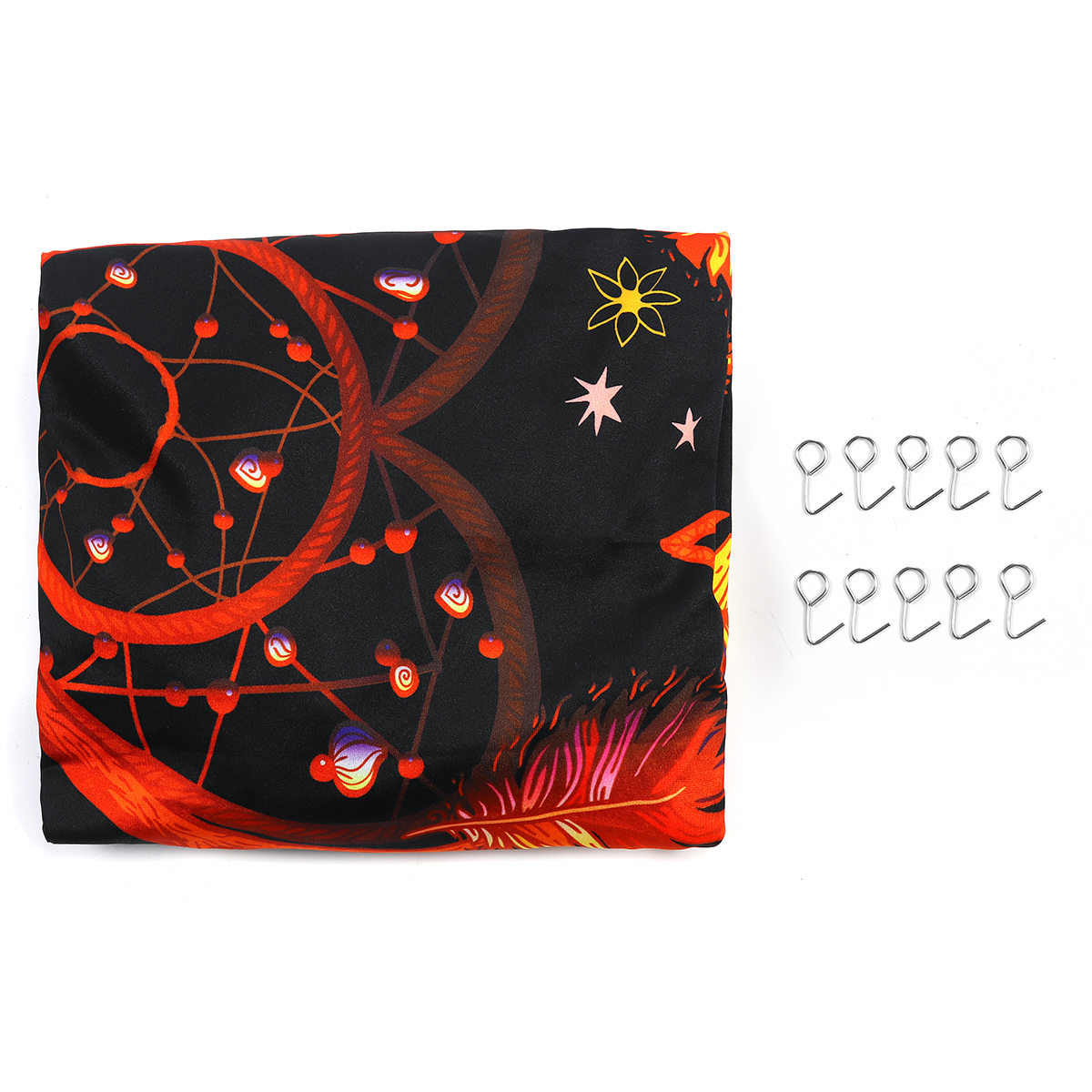 Universal-Car-Duty-Front-Seat-Covers-Feather-Pattern-Washable-Waterproof-Protect-1715992