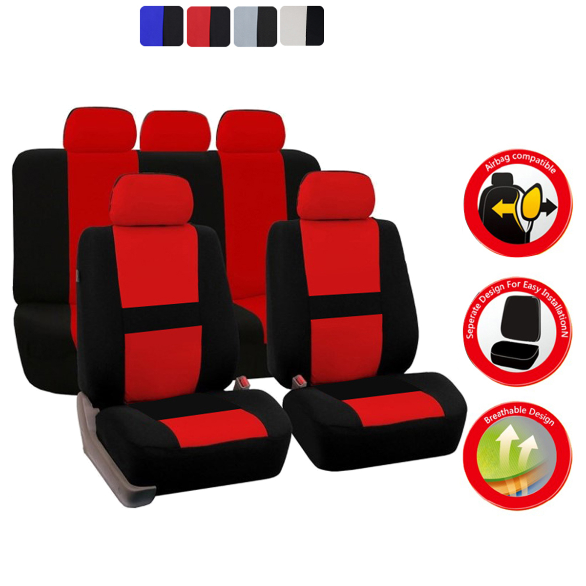 Universal-Car-Five-Seat-Cover-Full-Set-Washable-Pet-Front-Rear-Seat-Protectors-1650330