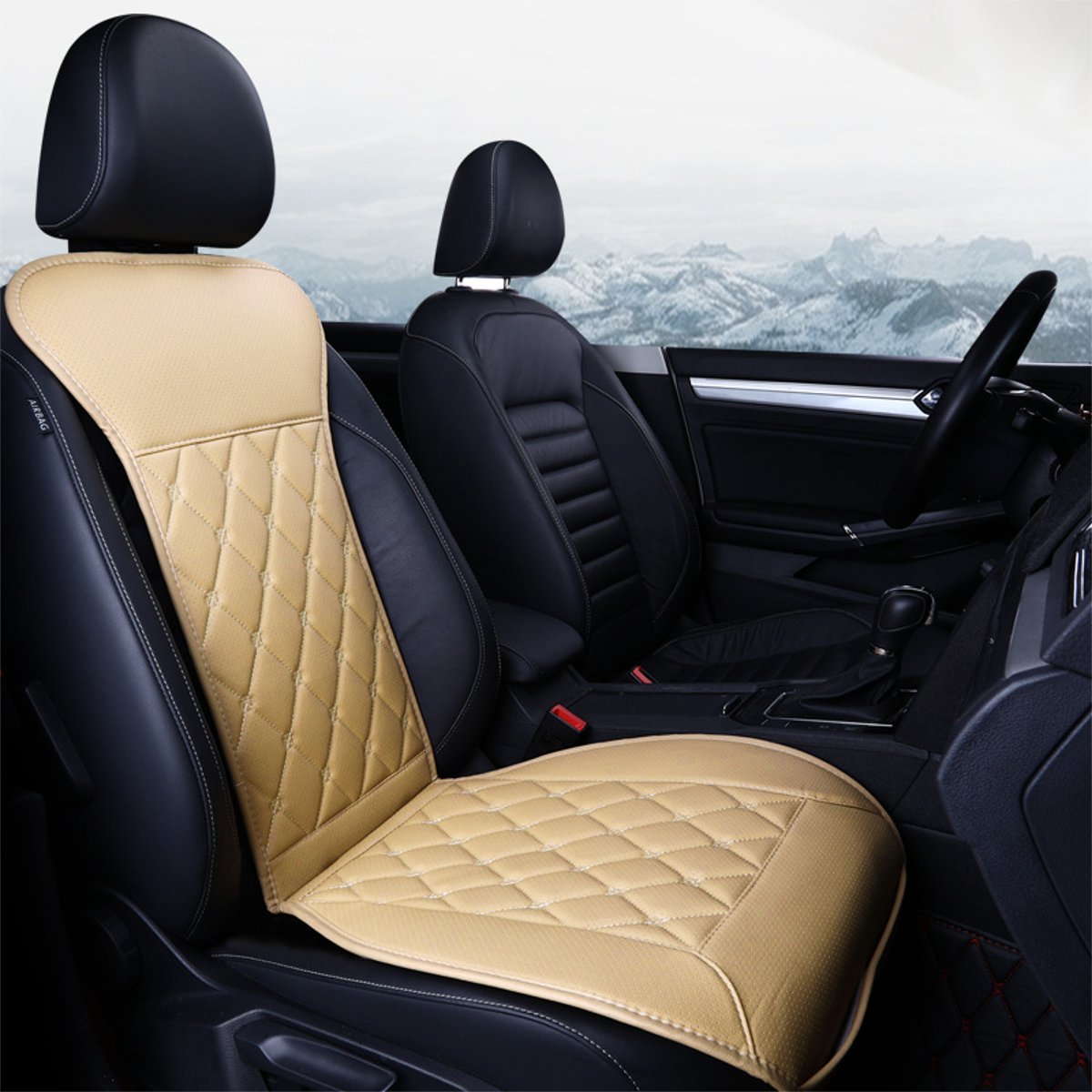Universal-Car-Front-Seat-Cover-Chair-Cushion-Pad-Mat-Protector-PU-1689660