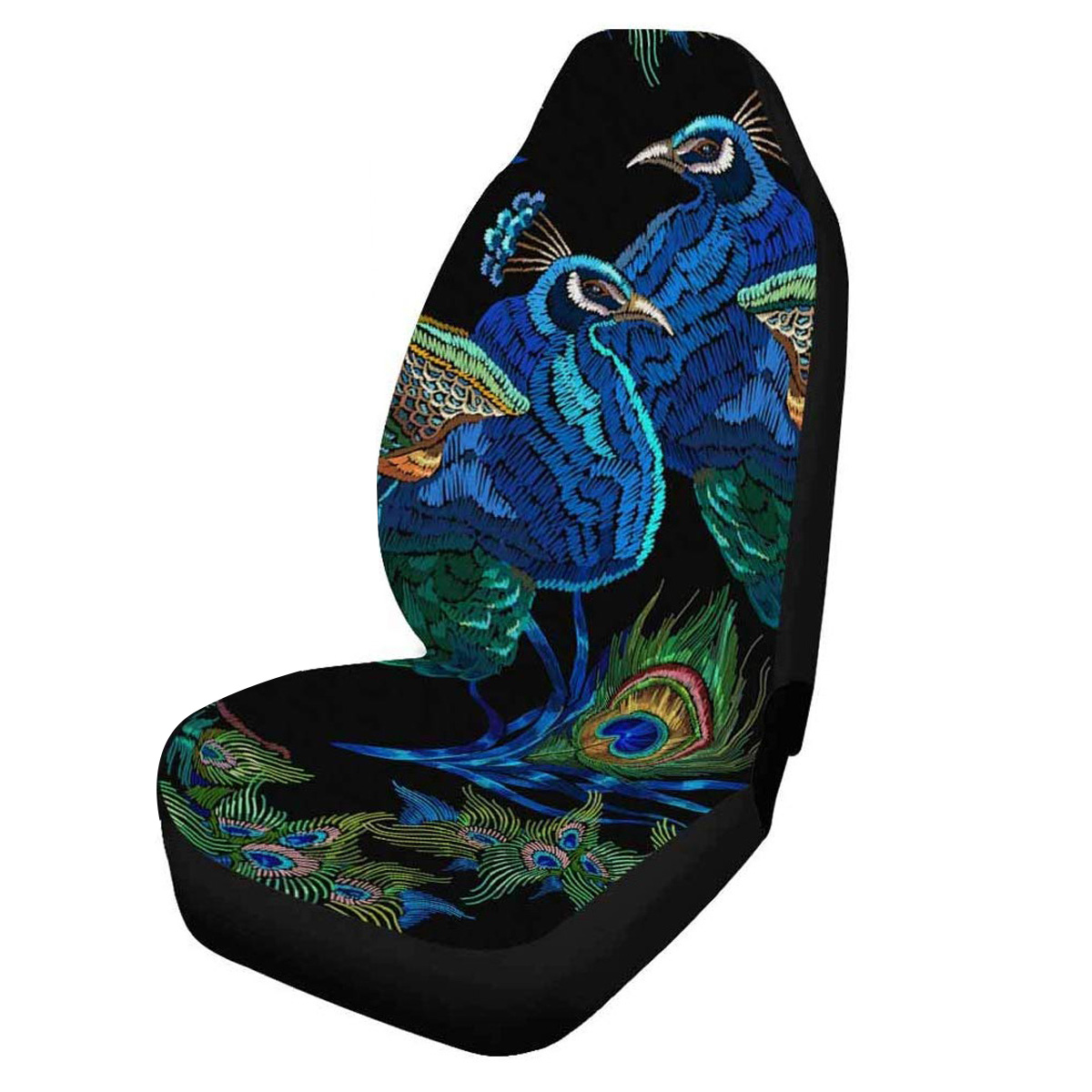 Universal-Car-Front-Seat-Cover-Cushion-Protector-Animal-Printed-SUV-Van-1681828