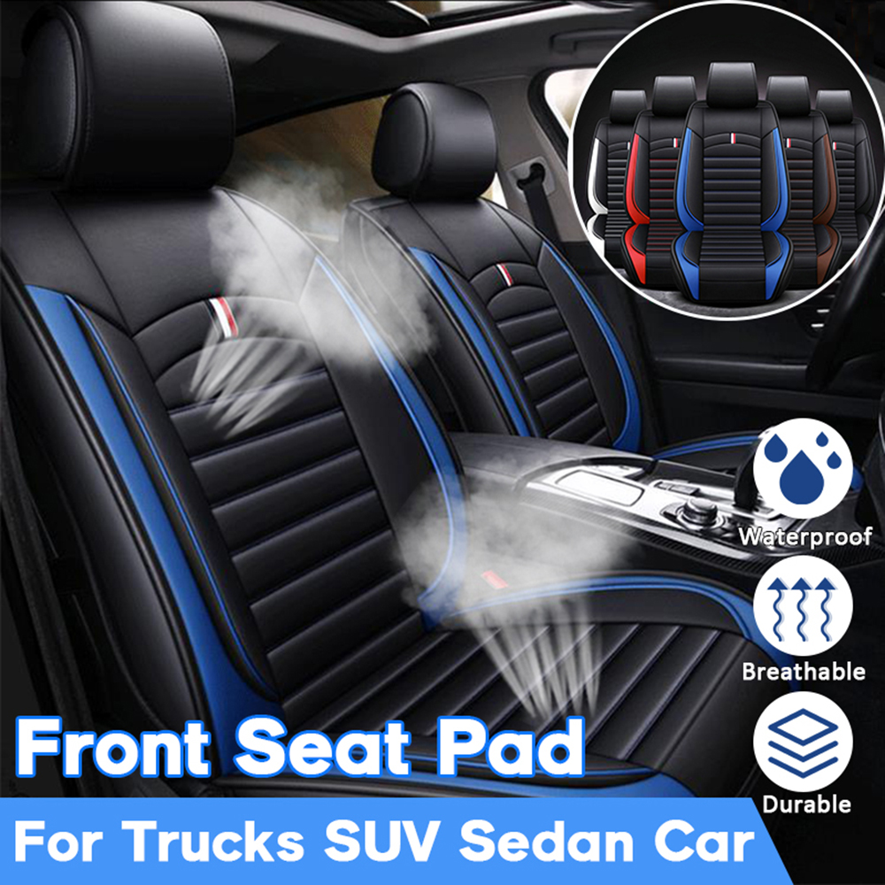 Universal-Car-Front-Seat-Covers-Auto-Supplies-Interior-PU-Leather-Breathable-1700145