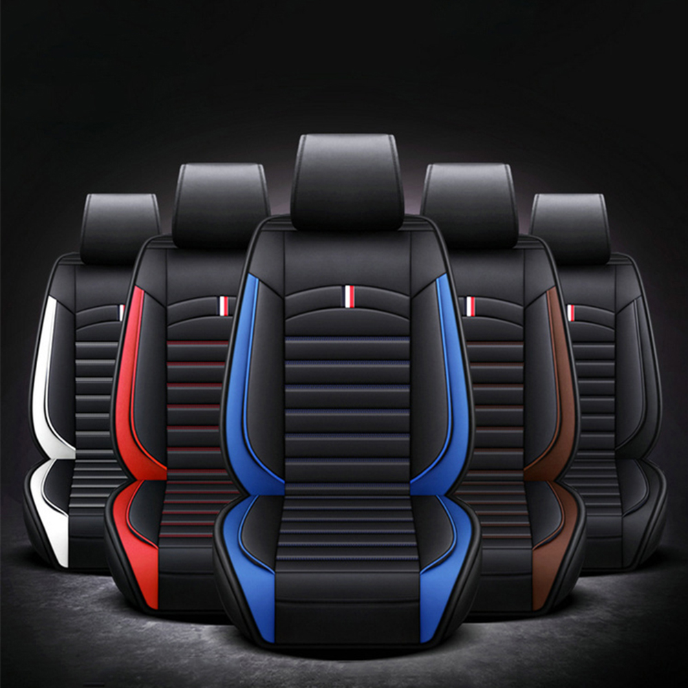Universal-Car-Front-Seat-Covers-Auto-Supplies-Interior-PU-Leather-Breathable-1700145