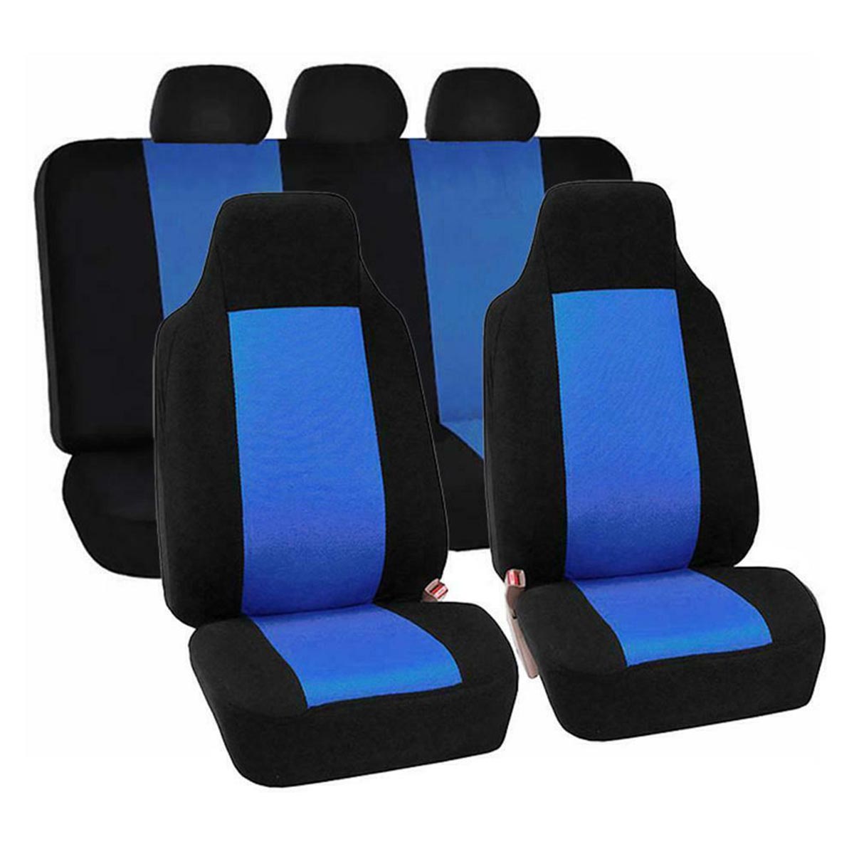 Universal-Car-Full-Seat-Covers-Protector-Cushion-Front-Rear-Truck-SUV-Van-1660020