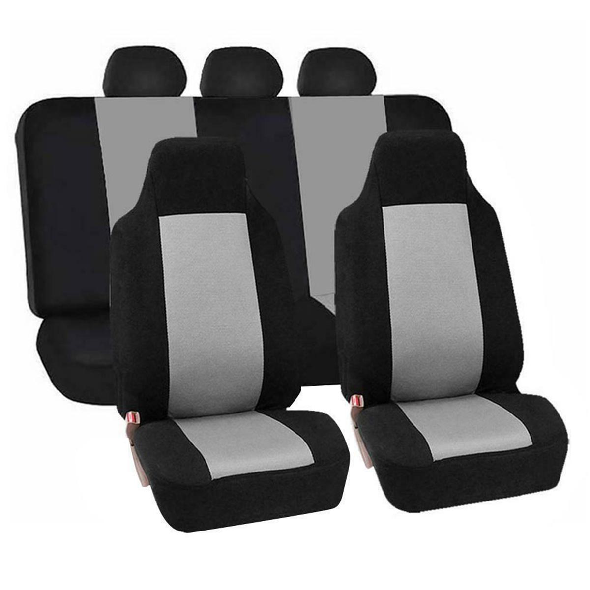 Universal-Car-Full-Seat-Covers-Protector-Cushion-Front-Rear-Truck-SUV-Van-1660020