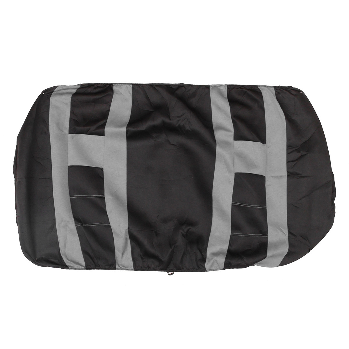 Universal-Car-Seat-Covers-Front-Rear-Protectors-9-Piece-Set-Washable-GreyBlack-1114093