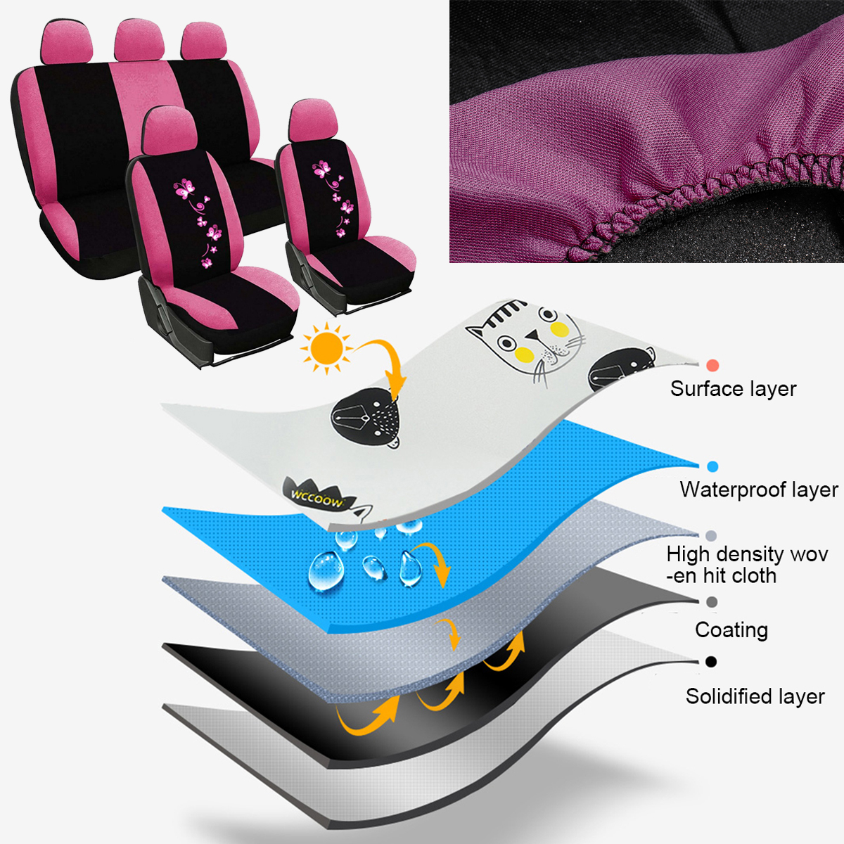 Universal-Car-Seat-Covers-Front-and-Rear-Protectors-Full-Set-Butterfly-Printed-1663001