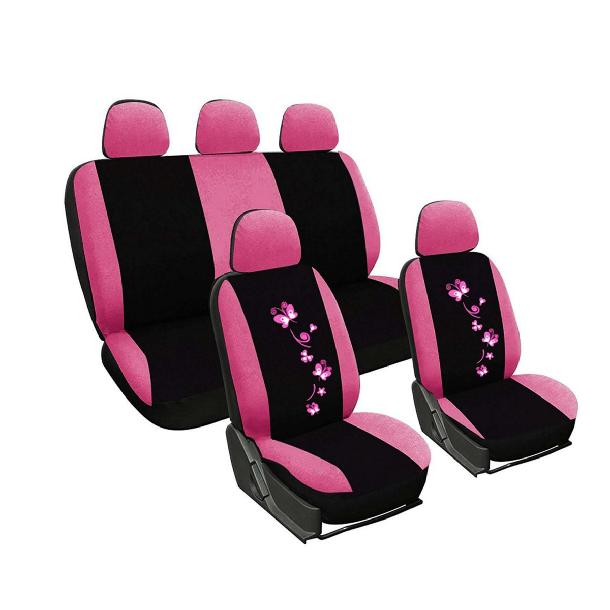 Universal-Car-Seat-Covers-Front-and-Rear-Protectors-Full-Set-Butterfly-Printed-1663001