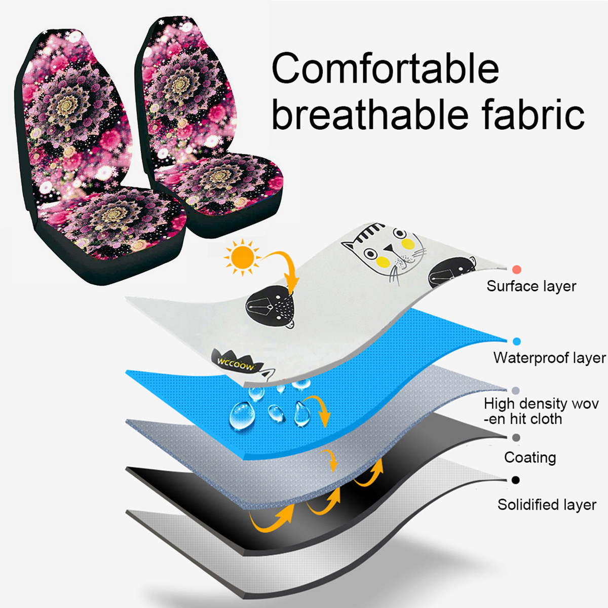 Universal-Car-Seat-Covers-Pink-Fantasy-Design-Front--Rear-Seat-Full-Covers-1818995